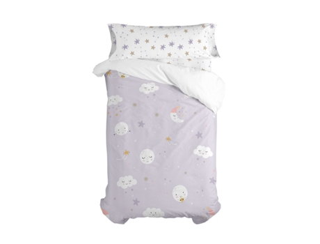 Juego de funda nórdica HAPPYFRIDAY Moshi Moshi Moons (Multicolor)
