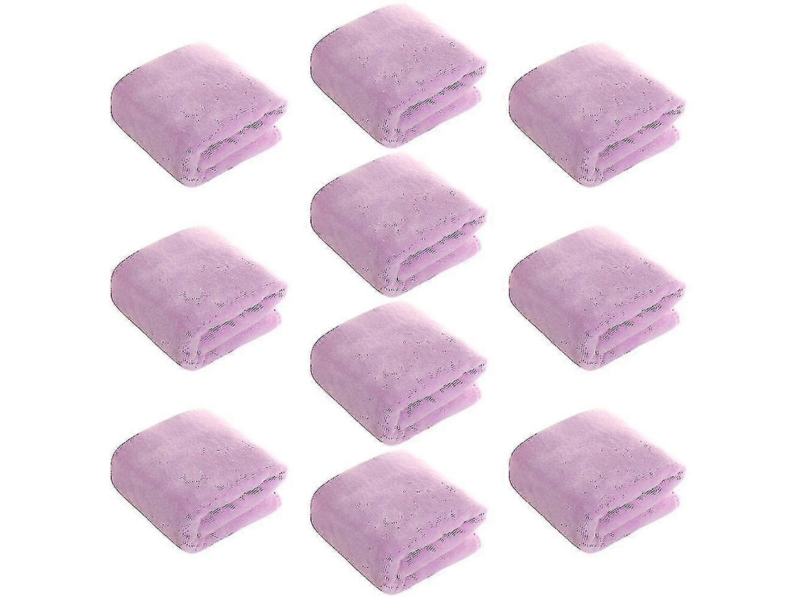 Toallas de peluquería (paquete de 10) de secado rápido para cabello, manos y rostro, para usar en casa, salón, spa y barbería - Rosewell