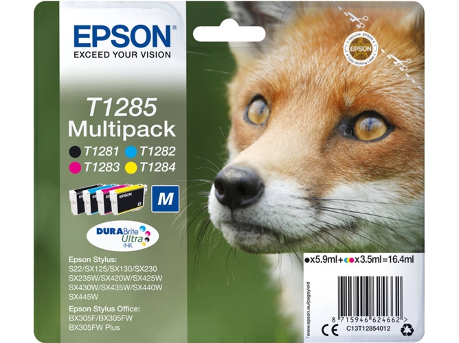 Cartucho de tinta EPSON C13T12854022