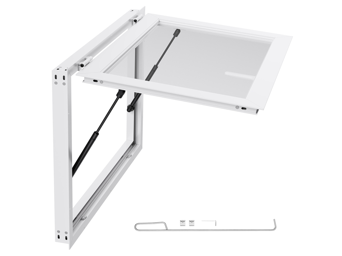 Toldo para quiosco de comida Succebuy con ventana para servicio de food trucks