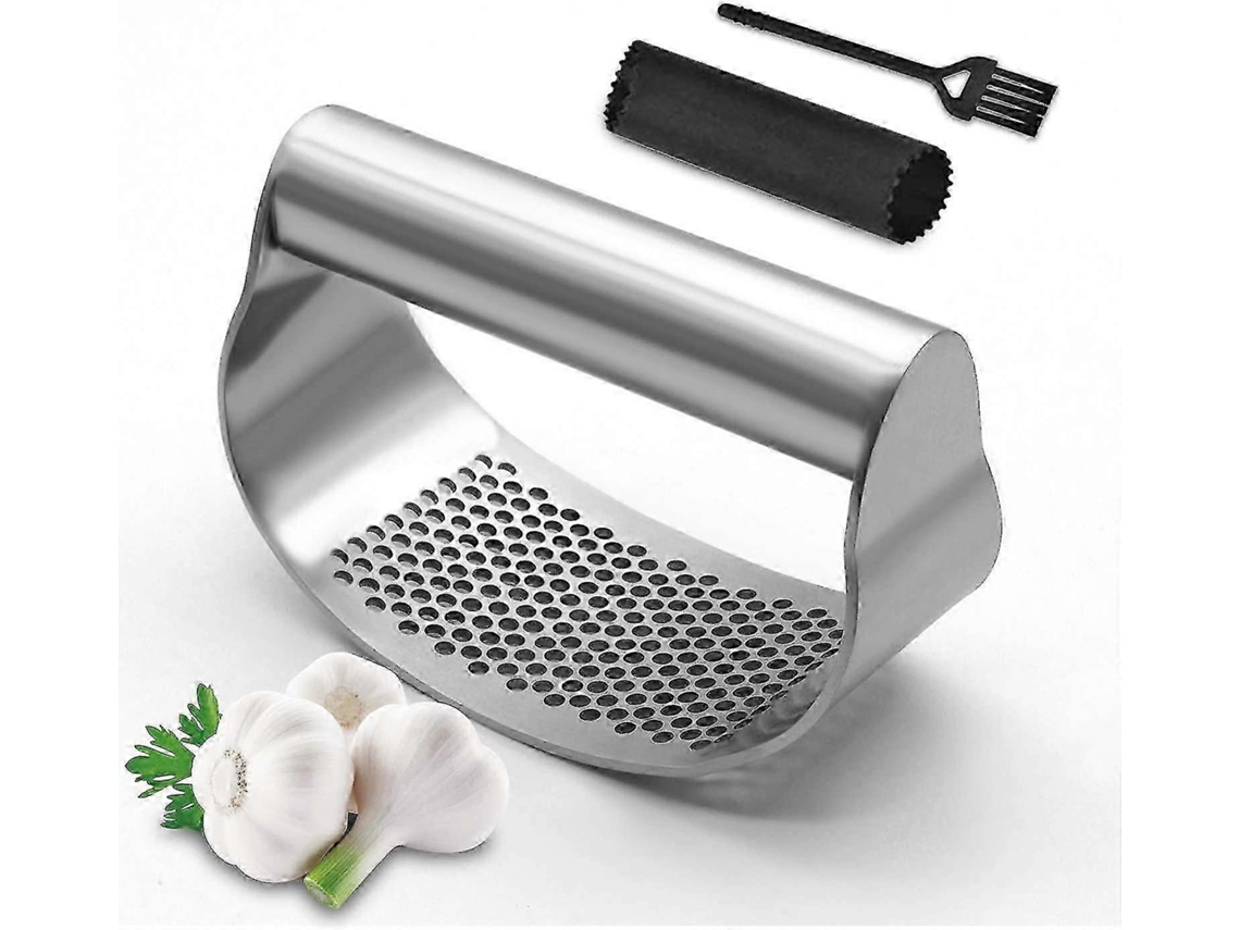 Prensa de ajos de acero inoxidable 430 para ajos Heilwiy. Regalo perfecto Rosewell.