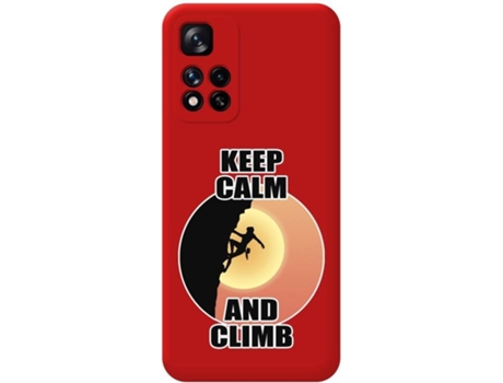 Carcasa para Xiaomi Redmi Note 11 Pro+ Plus 5G TUMUNDOSMARTPHONE Silicona Líquida Dibujos Rojo