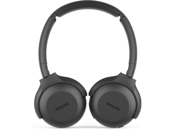 Auriculares Bluetooth PHILIPS Tauh202Bk (On Ear - Micrófono - Negro)