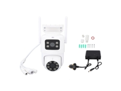 2026-cámara De Seguridad Ptz Con Doble Lente Wifi Exterior Pan Tilt Surveillance