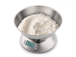 Báscula De Cocina Digital Para El Hogar Acero Inoxidable De 5kg Con Báscula Para Alimentos Cuich