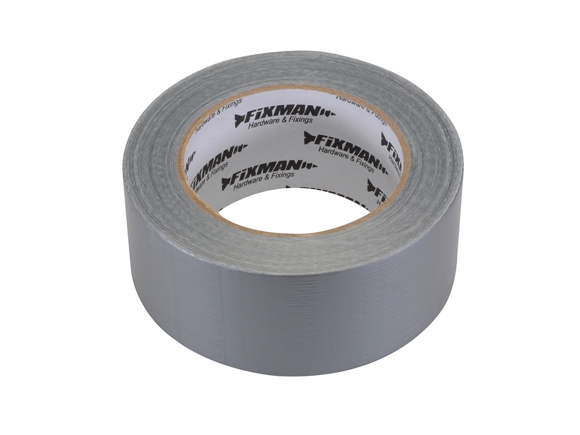 Fixman - Cinta Americana Resistente 50 M X 50 Mm, Gris