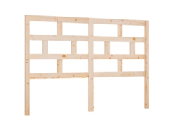 Cabecero de cama 126x4x100 cm Pino macizo MAISON EXCLUSIVE