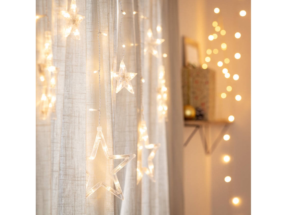 Guirnalda LEDKIA (Blanco - PVC - 120x60 cm)