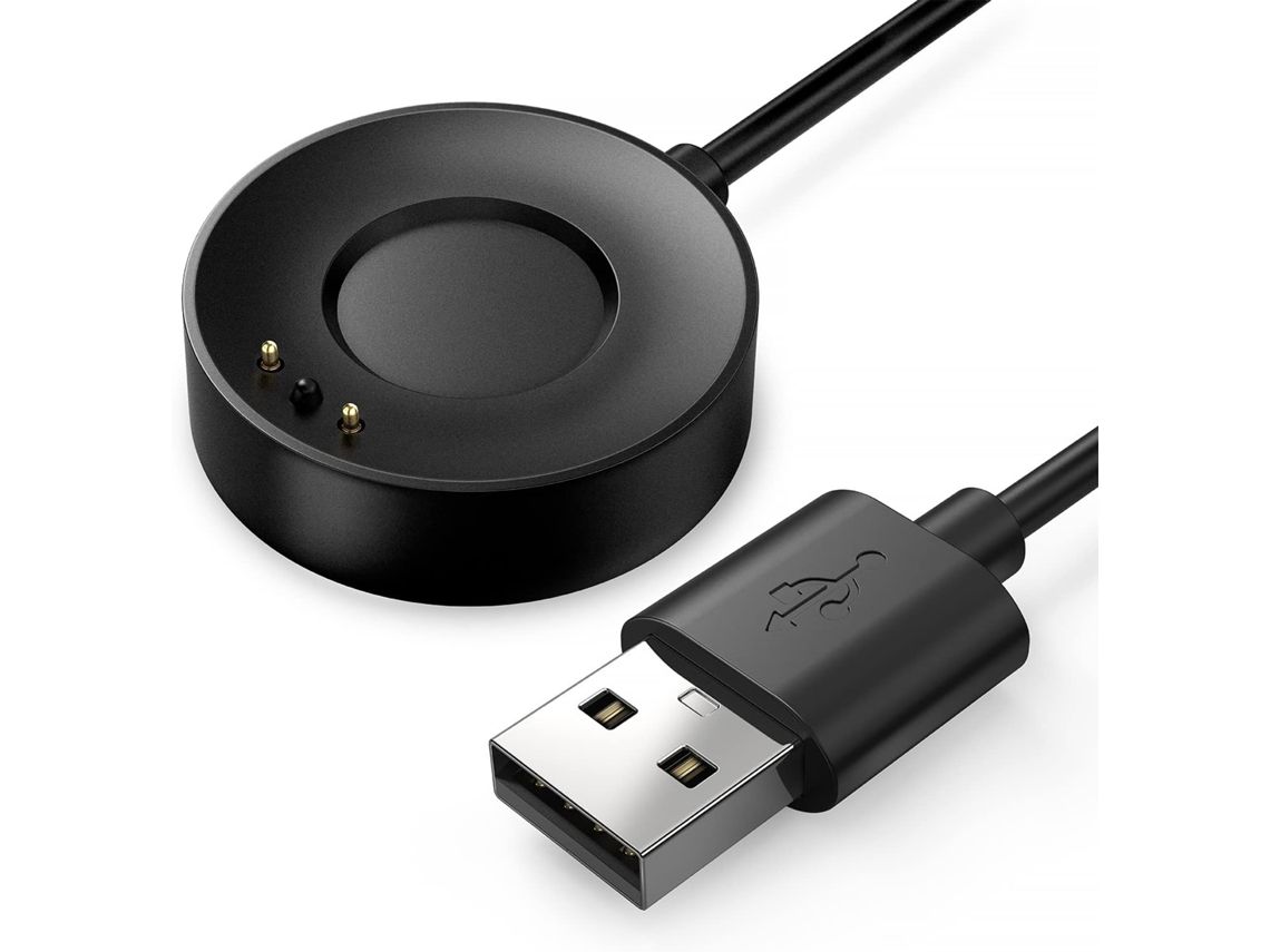 Cargador Zruxe para Withings Scanwatch negro