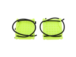 2 Discos De Lastre Para Buceo Con Cinturón De Liberación Rápida, Material De Primera Calidad, Color Amarillo Fluorescente.