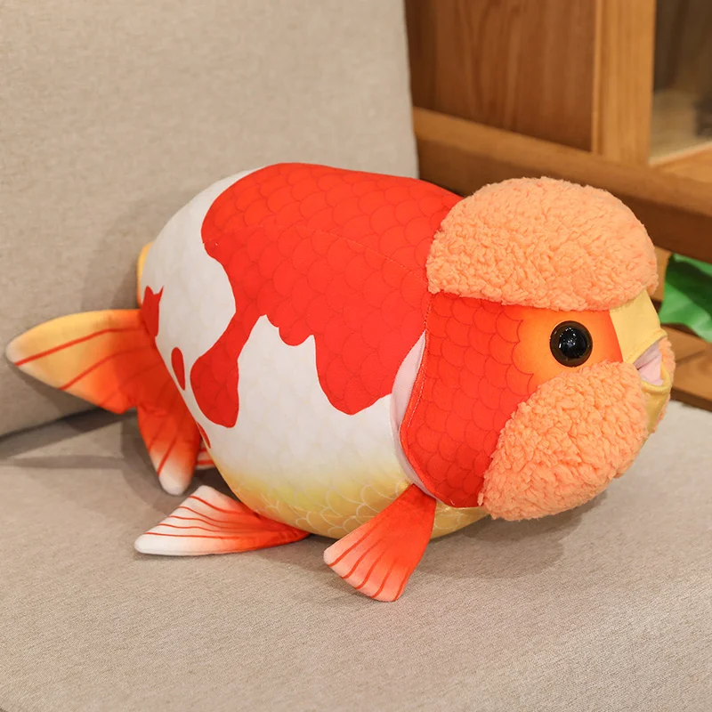 (estilo 5, Aprox. 50 Cm) Peixinho Dourado De Pelúcia Realista De 50 Cm