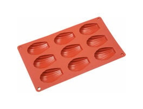 Molde de silicona para tartas, color rojo