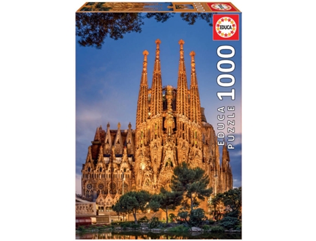 Puzzle EDUCA 1000 Sagrada Família (Edad Mínima: 12 Años - 1000 Piezas)