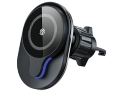 Soporte Para Coche Sodi Magsafe Para Rejilla De Ventilación Con Carga Inalámbrica De 15 W - Negro