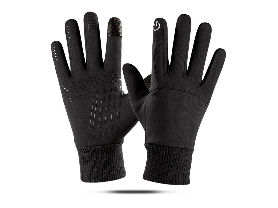 Jinwei-guantes Impermeables De Invierno Con Pantalla Táctil Calientes Antideslizantes Para Ciclismo Montaña Negro Xl