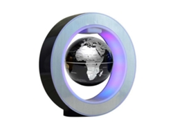 Globo Flotante De Regalo Creativo, Levitación Magnética Con Mapamundi Giratorio Con Iluminación Led, Decoración De Escritorio De Alta Tecnología Con R