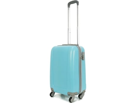 Maleta Equipaje De Mano Cabina Trolley Viajar En Avión Viaje 4 Ruedas 360º Giratorias. (Azul Celeste) COSHANO