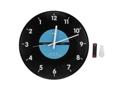 Reloj De Pared Musical De Disco Abs De 12 Pulgadas, Funciona Con Pilas, Decorativo Para Sala De Estar, Dormitorio, Bar.
