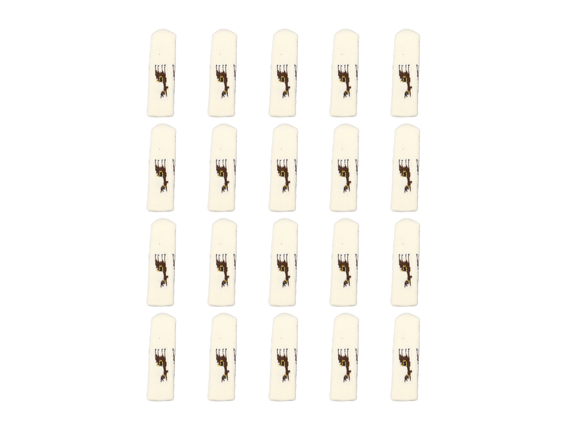 20 Protectores Elásticos De Fibra Acrílica Para Patas De Sillas, Para Proteger Los Suelos, Antidesgaste, Ajustables De 7 A 18 Cm.