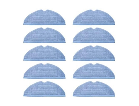 10 pçs mop pads para xiaomi roborock s7 t7s t7 plus pad de microfibra