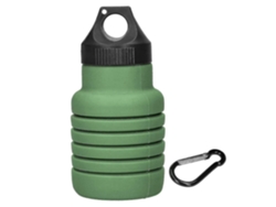 Botella De Agua Deportiva Plegable De 500 Ml Rosewell (verde Ejército)