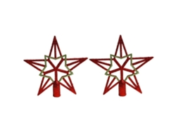 El toque final para las fiestas: decoración única para el árbol de Navidad, resistente y duradera, en rojo y dorado, para una experiencia navideña memorable.