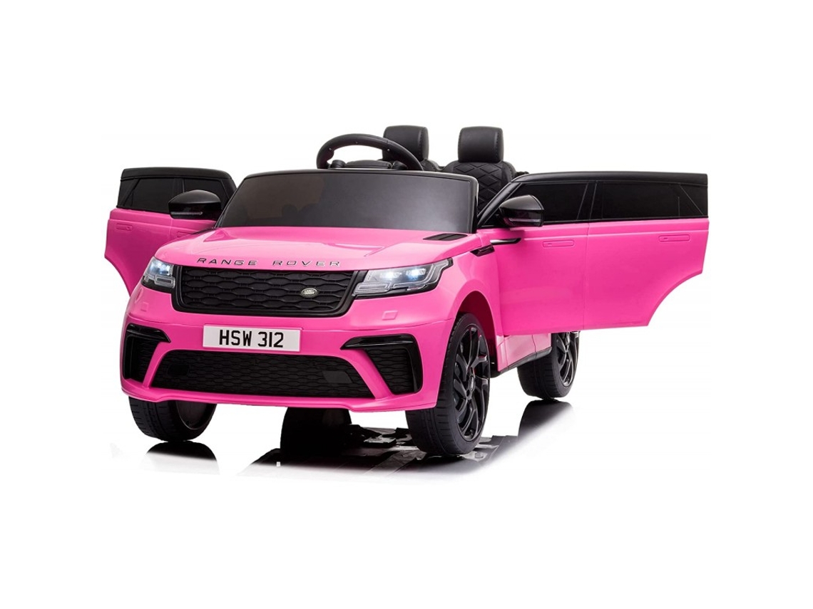 Coche ATAA CARS Land Rover Velar 12V Rosa (Edad Mínima: 1 Año - 37.50x109x56 cm)