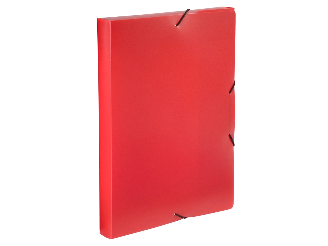 A4 Carpeta Elástica Vikel Red L/30 Mm Plastic 021301