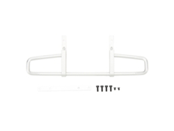Parachoques Delantero De Metal Aluminio para Coche Rc Unimog P06 Accesorios Rc Plata