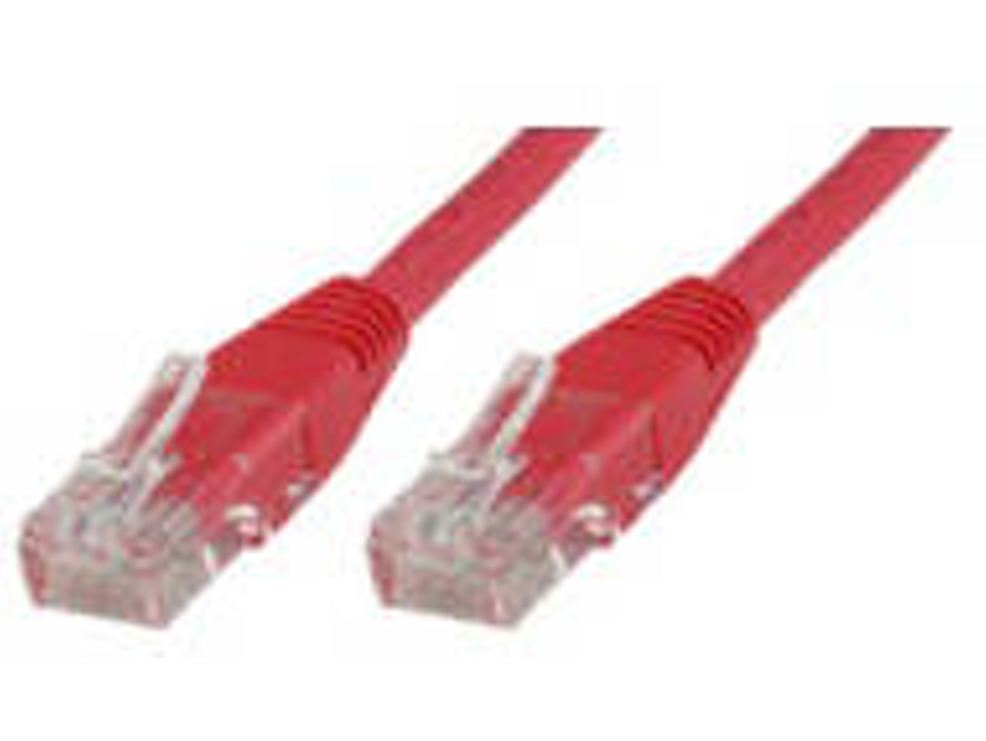 Cable de Red MICROCONNECT (RJ45 - 50 cm - Rojo)
