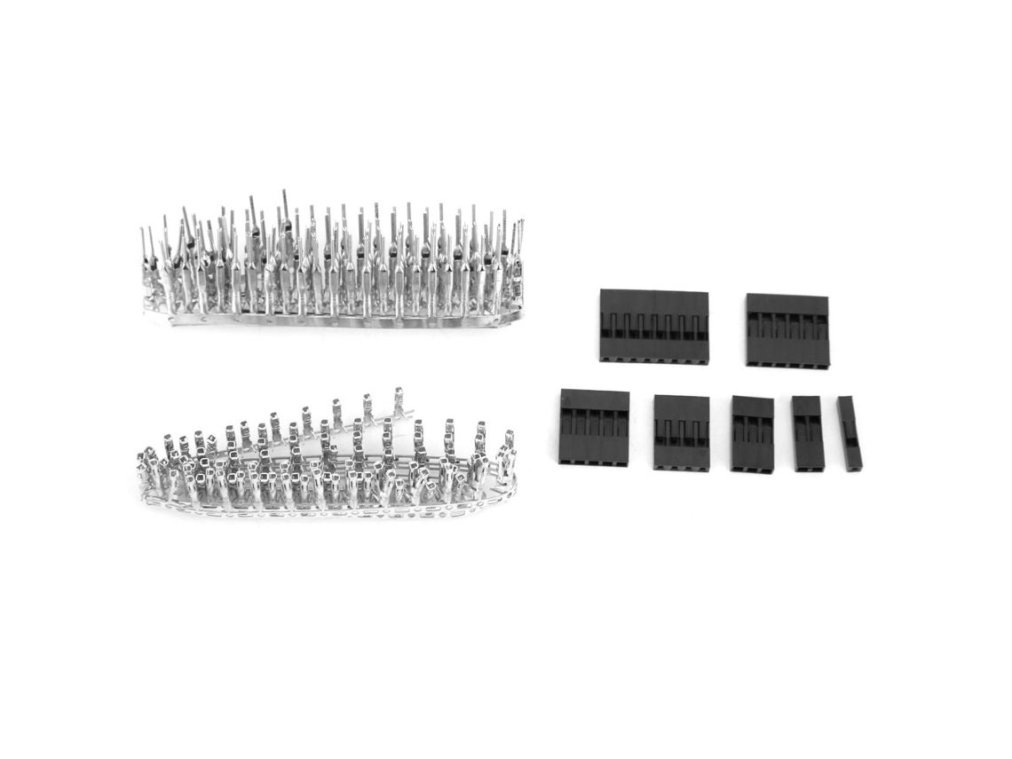 2026-as-kit De 310 Piezas Conectores Jumper Macho Hembra 2.54mm Awg28 Terminales Cable Cabeza Conector