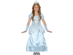 Disfraz de Niña DISFRAZZES Princesa De Cuento Azul Infantil (Talla: 3 a 4 años)