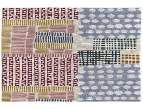 Alfombra Rodier Mawu multicolor 80x150 cm