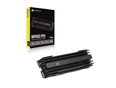 Disco Duro CORSAIR MP600 PRO (M.2 - PCI Express 4.0 - USB x 3 - 4 TB SSD)