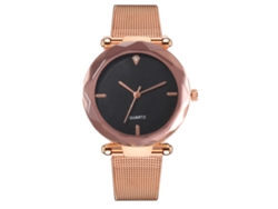 Reloj De Cuarzo Unisex Para Hombre Y Mujer Con Correa De Malla Ultra Delgada V422-c