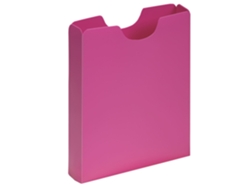 Caja de Archivo PAGNA Din A4 Formato Vertical en Pp Rosa Oscuro
