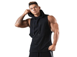 2026-camisetas Sin Mangas Con Capucha Para Hombre Para Entrenamiento Deportivo Gimnasio