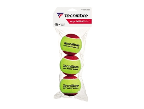 Juego de 3 Pelotas de Tenis para Niños TECNIFIBRE My new ball