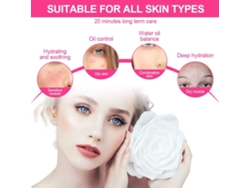 Dispositivo de belleza eléctrico martillo frío y caliente para tratamientos faciales masajeador facial frío y caliente para tensar la piel antiarrugas levantar y reducir los IKIKSO