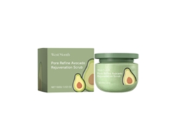 Gel exfoliante corporal de aguacate natural