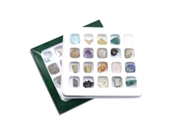 20 Tipos De Piedras Cristal Ágata Natural De Tamaño Mini Material Didáctico Para Niños Coleccionismo Geología Regalo