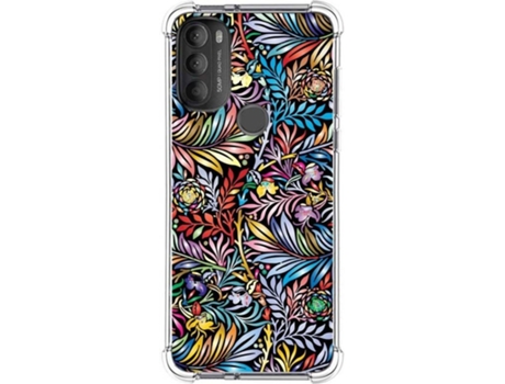 Carcasa Motorola Moto G71 5G TUMUNDOSMARTPHONE Dibujos Antigolpes Flores 04 Multicolor