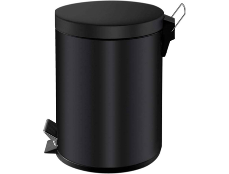 EKO Cubo de basura de pedal Classic 5 L negro
