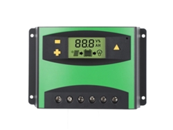 Controlador De Carga Solar 60a Pwm 12v24v Autoajustable Con Pantalla Lcd Y Protección De Voltaje De Batería