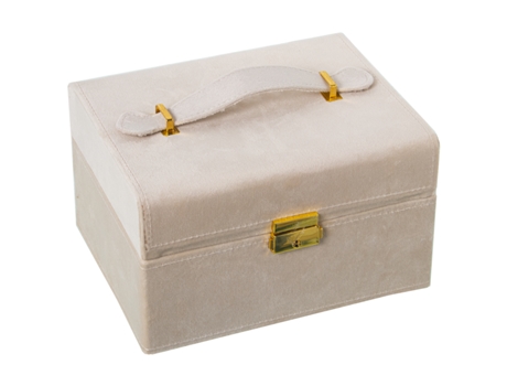 Joyero DRW (Beige - 21 x 17 x 13 cm)