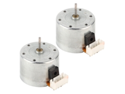 2 Unidades De Mini Micromotores De Cc Robustos Eg-530-3f De 12 V Para Reemplazo Del Sistema De Transmisión De Drones