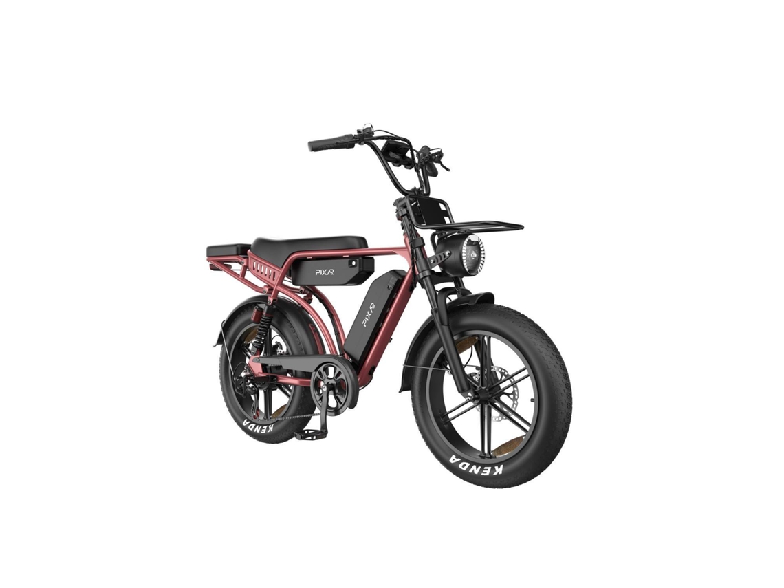 Bicicleta Eléctrica Pixar M9 Con Suspensión Completa Y Batería Doble De 48 V Y 35 Ah.