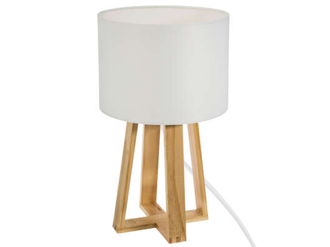 Lampara madera blanca berg FACTORY CUADROS