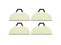4 Paños Absorbentes Reutilizables Para Aspiradora Shark Rv2410wd Rv2610wd