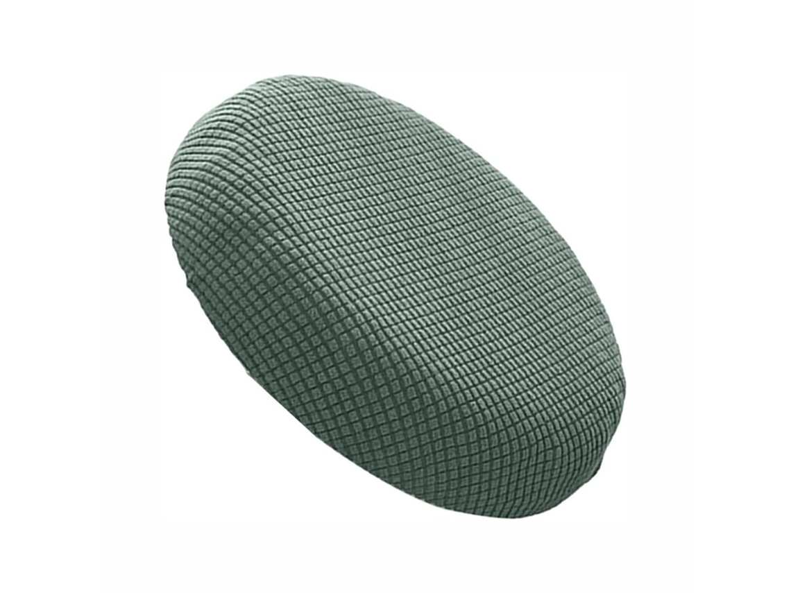 Funda elástica verde para taburete de Remiteria